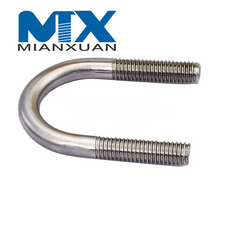 High Strength Hardness Stainless Steel M8 Square U Bolt