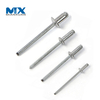 Custom China Factory Open Type Flat Head Aluminium Pop Blind Rivets