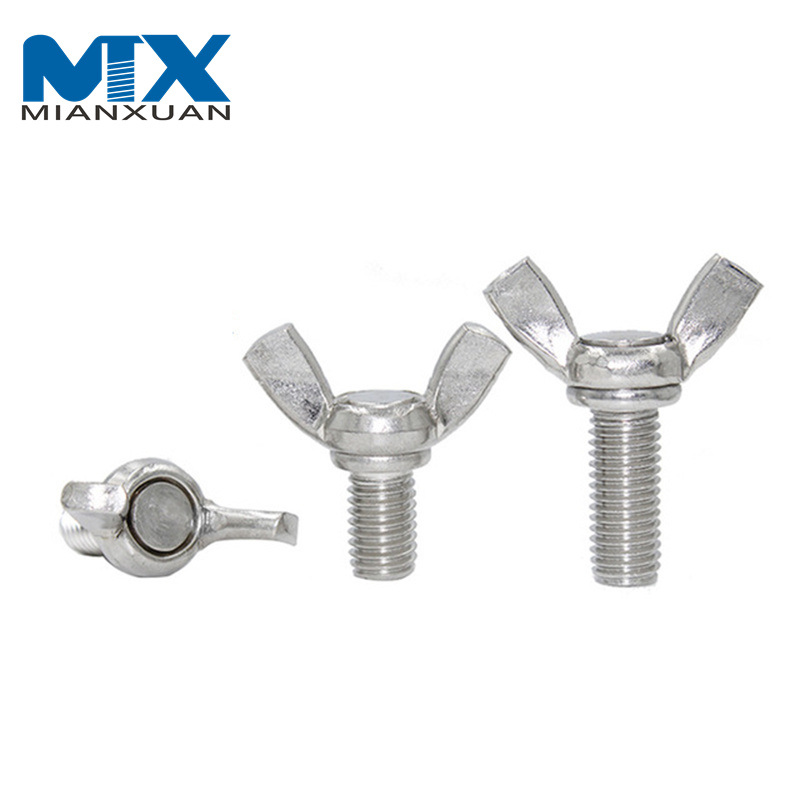 Wholesale High Quality DIN316 Butterfly Screws Thumb Screw Wing Bolt Screw OEM DIN316