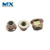 Galvanized Hexagon Flange Lock Nut DIN6926 for DIN6921 Bolt Small Box Packaging