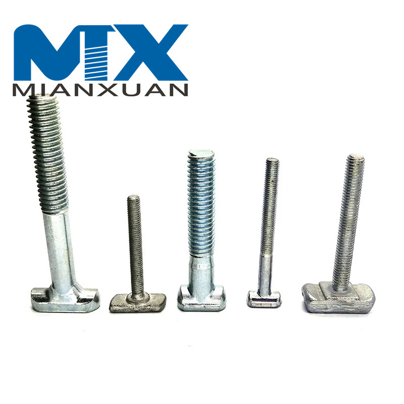 Stainless Steel T-Head Bolts with Square Neck Bolt