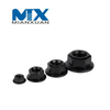 Hexagonal Flange Nuts Steel Black Yellow Zinc Plated Hexagonal