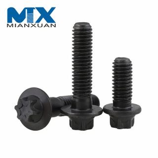 Factory Wholesale Torx-Head Bolt Black Profile Flange Head Torx
