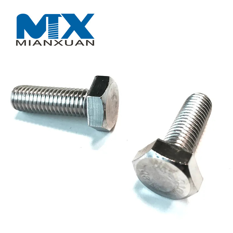 Hex Head Bolts Stainless Steel Bolts