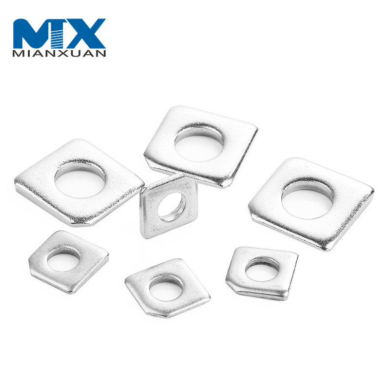 DIN436 Stainless Steel 316 Square Flat Washer LED Wall Washer Nut Bolt and Washer