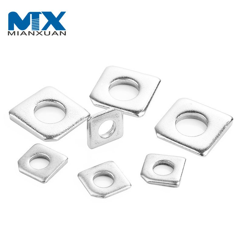 DIN436 Stainless Steel 316 Square Flat Washer LED Wall Washer Nut Bolt and Washer