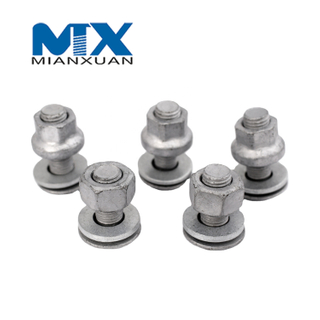 Hot DIP Galvanized Guard Rail Connection Bolt Set