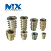 Alloy Thread for Wood Insert Nut Flanged Hex Drive Head Furniture Nuts