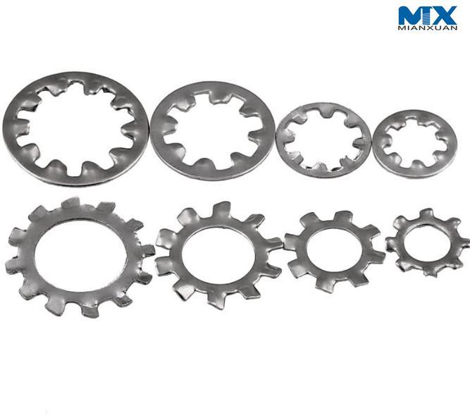 Serrated Lock Washers— Type J, with Internal Teeth