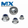 High Strength Hexagon Nylon Insert Lock Nuts with Flange