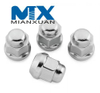 Stainless Steel Various Sizes Asher Wheel Vehicle Usage Flat Seat Lug Nuts