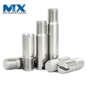 304 Stainless Steel Slotted Cylindrical Pin with External Thread DIN427
