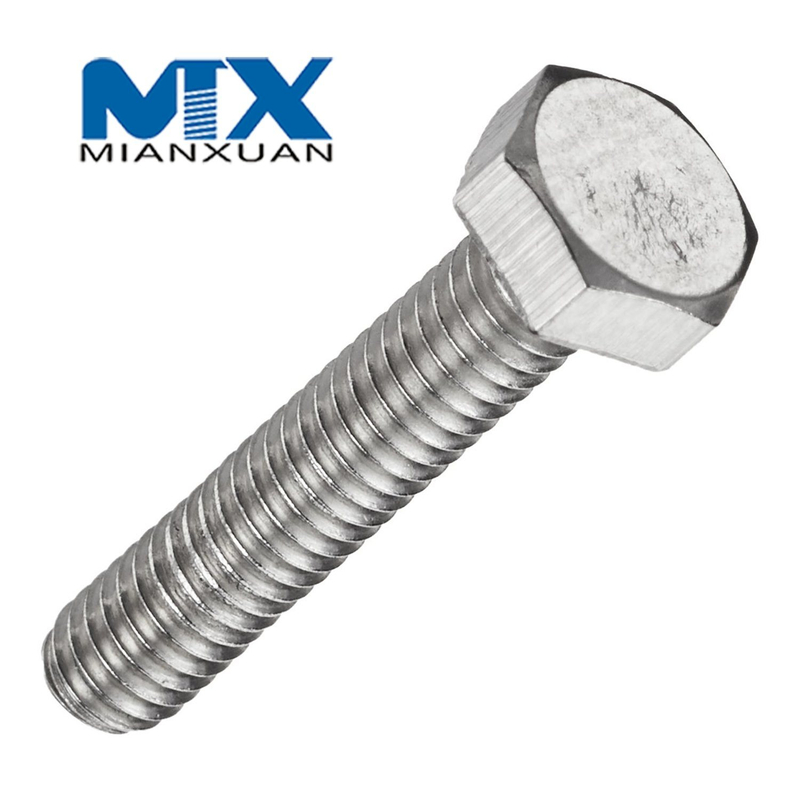 Carbon Steel 4.8 8.8 10.9 12.9 Mild Steel Hexagon Bolt ISO4017 Hex Bolt 4017 M10 M12 M14 M16 M20 Zinc Black Plain Galvanize