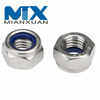 DIN985 Galvanized Steel Nylon Insert Lock Nut