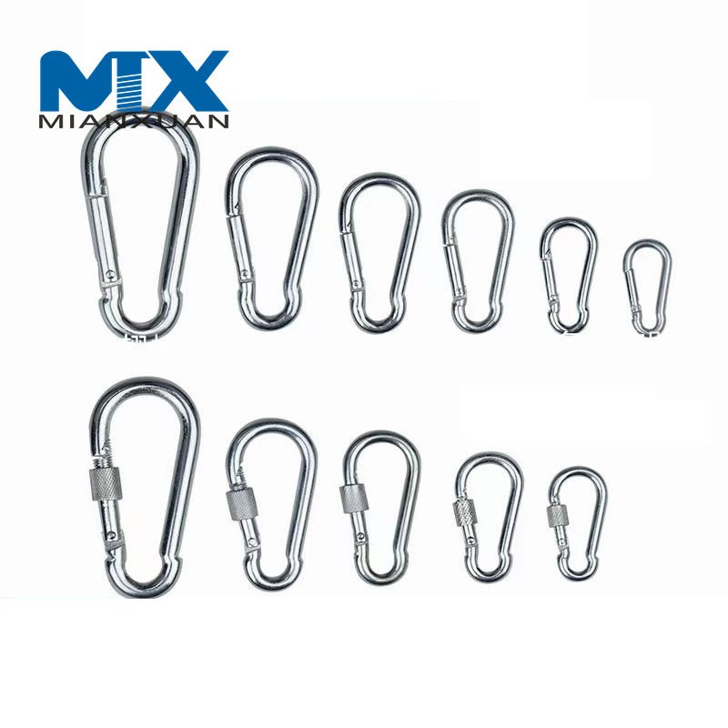 DIN5299 D Screw Locking Climbing Carabiner Snap Hooks