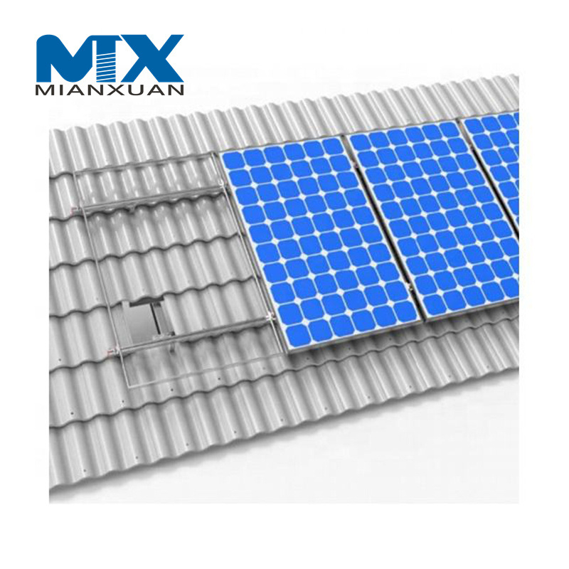Height Adjustable Solar Panel Roof Mounting Bracket Accessories Tile Roof Hooks