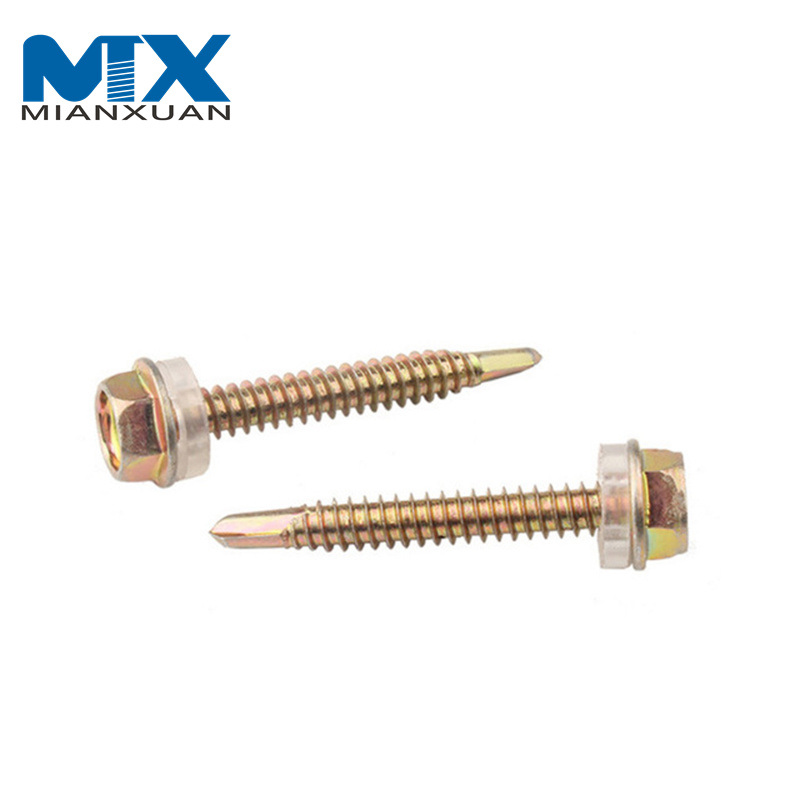 Hot Selling Flat Head Cross Head Self Drilling Screws with Wing
