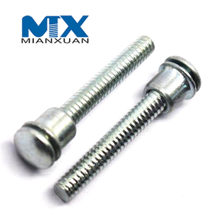 Best Price & Stock Carbon Steel Csk Head Collared Lock Bolt Ring-Grooved Rivet Lock Bolt