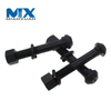 High Quality HDG Railway Fastener Rail Track Bolt with Nut Fish Bolt