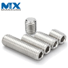 High Strength Black Headless Thread Hexagon Socket Grub Screws Set Flat Point Screws DIN913 Black Hex Socket Set Screw