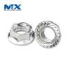 Hex Lock Nut Flange GB1587 with Knurled No-Knurled
