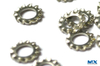 Steel Serrated Lock Washers with External Teeth