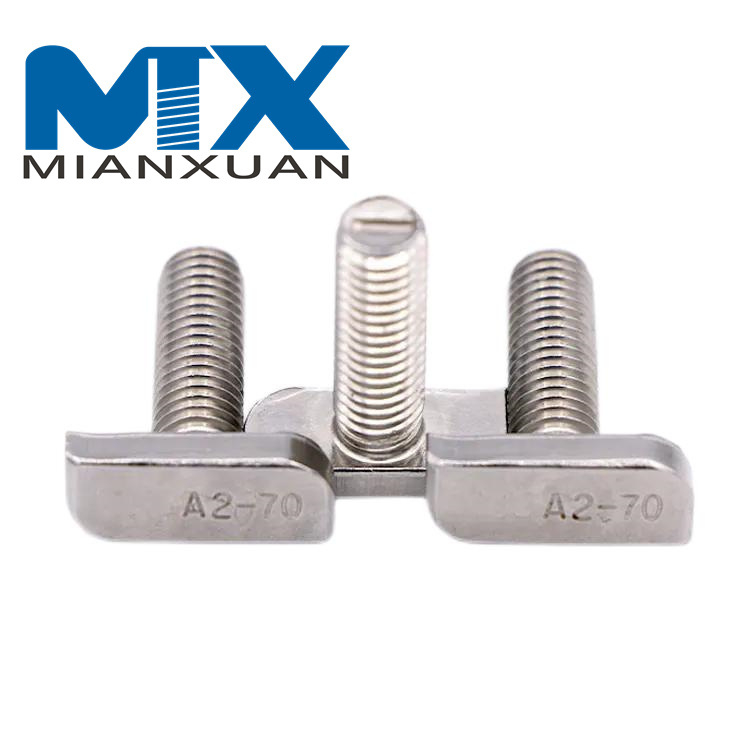 T Head Square Neck Bolts for Aluminum Profile