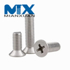 DIN965 Phil Flat Head Machine Bolt Screw