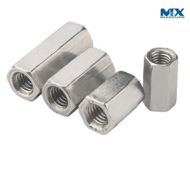 ASTM ASME Us Standard Stainless Steel Hex Coupling Nuts
