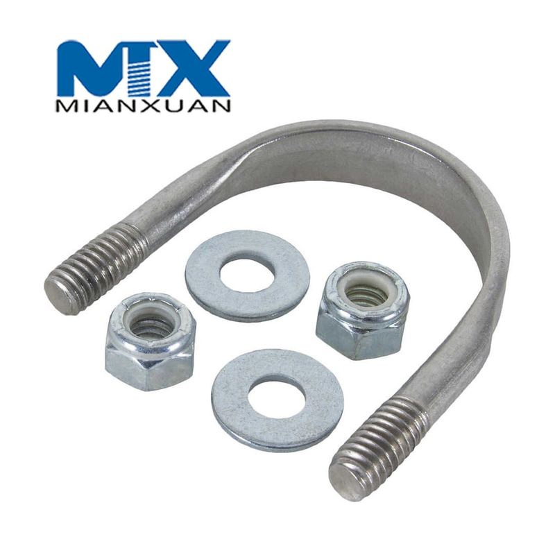 A2-70 A4-80 SUS316 304 Stainless Steel Fastener U-Bolt DIN3570