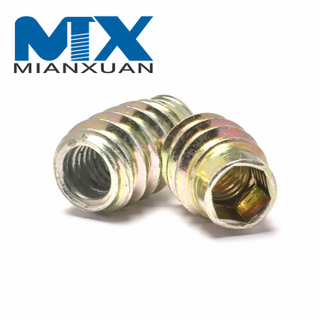 Stainless Steel Hexagon Socket Wood Insert Nut