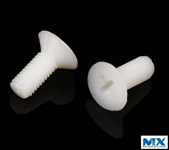 Plastic Hex Bolts by Nylon