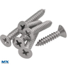 Stainless Steel Cross Recessed Countersunk Head Tapping Screws