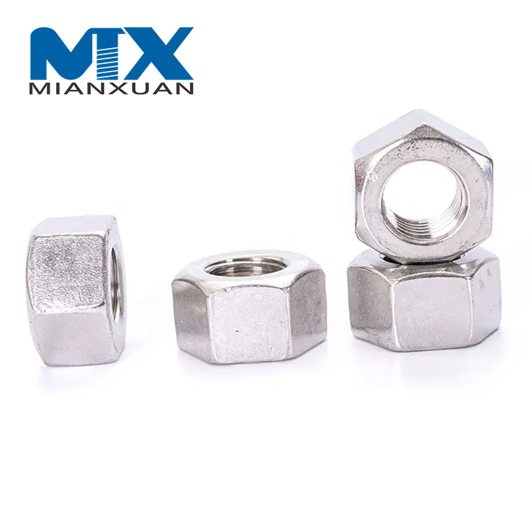 DIN934 Stainless Steel SS304 SS316 Hex Nut