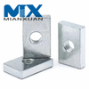 Square Flat Rectangle Rectangular Nut