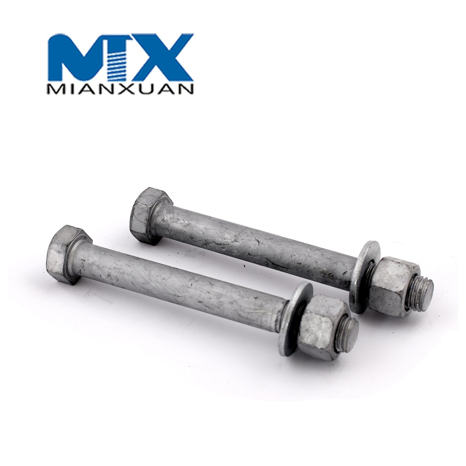 Hot DIP Galvanized Guardrails Bolts for Engineering