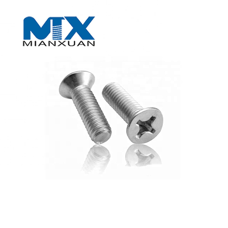 DIN965 Screw Stainless Steel Standard Manufacturer A2 A4 18-8