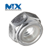 DIN985 Hex Nylon Insert Nut Self Lock Nut DIN 985 Carbon Steel 4.8 8.8 10.9 12.9 M3 M4 M5 M6 M8 HDG Hot DIP Galvanized
