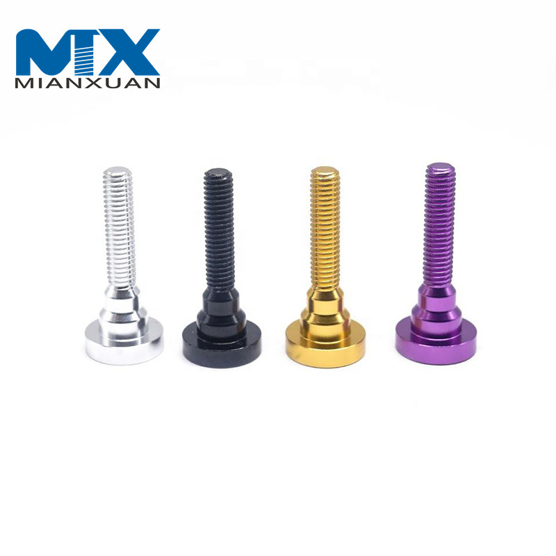 CNC Machining Precision Aluminum Step Screw Aluminum Step Shoulder Screw for Bicycle