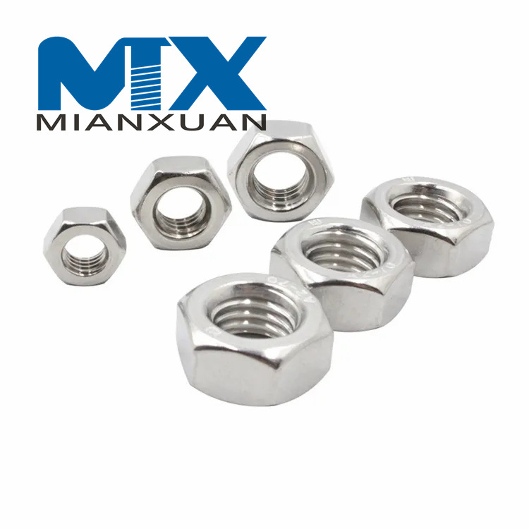 Stainless Steel Hex Nut Metric Fastener