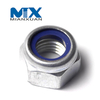 DIN985 Hex Nylon Insert Nut Self Lock Nut DIN 985 Carbon Steel 4.8 8.8 10.9 12.9 M24 M30 M36 M42 M48 HDG Hot DIP Galvanized