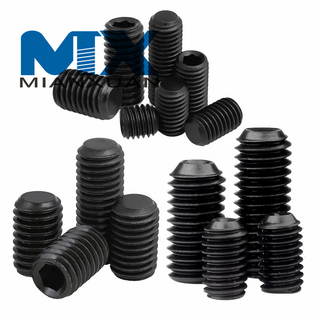 Headless Bolt 304 Flat Cup End Hexagon Socket Grub Screw