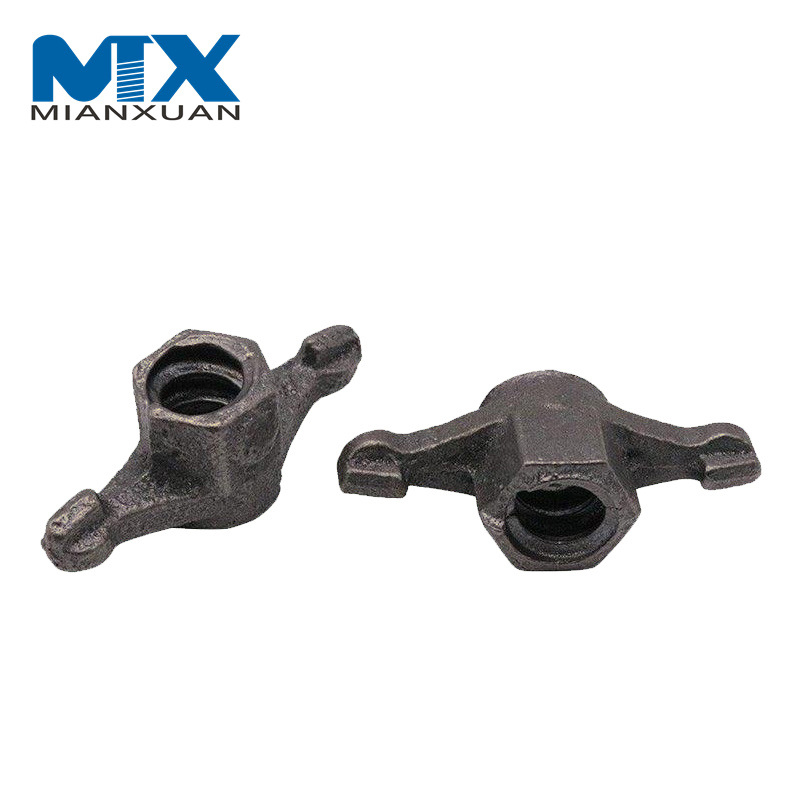 Formwork Accessories Mountain Type Nut Tie Rod Wing Nut for Construction