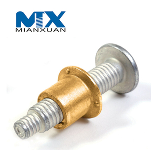 Carbon Steel 4.8 8.8 10.9 12.9 Mild Steel Huck Bolt Lock Bolt Grip Collar M12 M14 M16 M20 HDG Hot DIP Galvanized