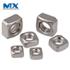 DIN557 Factory Direct Sale DIN557 Square Nuts Carbon Steel Znic Plain M12 with Fast Shipping