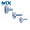 Brass Slotted Cheese Head Rounded Head Machine Screws