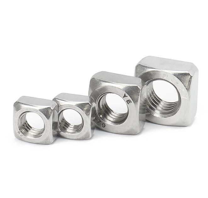 Stainless Steel Square Nuts Inch Series