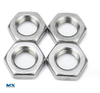 Stainless Steel Hex Thin Nuts with Chamfer on Two Faces