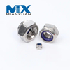 Chinese Manufacturers Carbon Steel SS304 Nylon Insert Hex Lock Nut DIN985