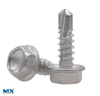 Hexagon Head Drilling Screws with Tapping Screw Thread with Collar